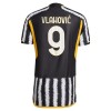 Camiseta de fútbol Juventus 2023-24 Vlahovic 9 Primera Equipación - Hombre